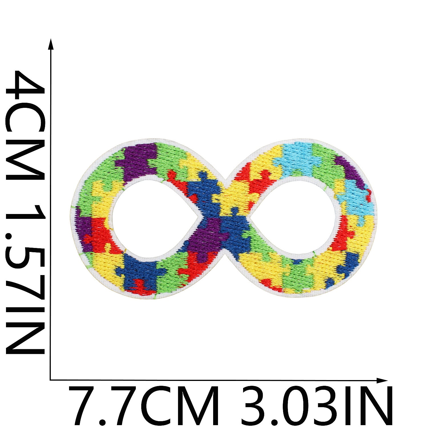 Wholesale Autism Awareness Embroidered Patch